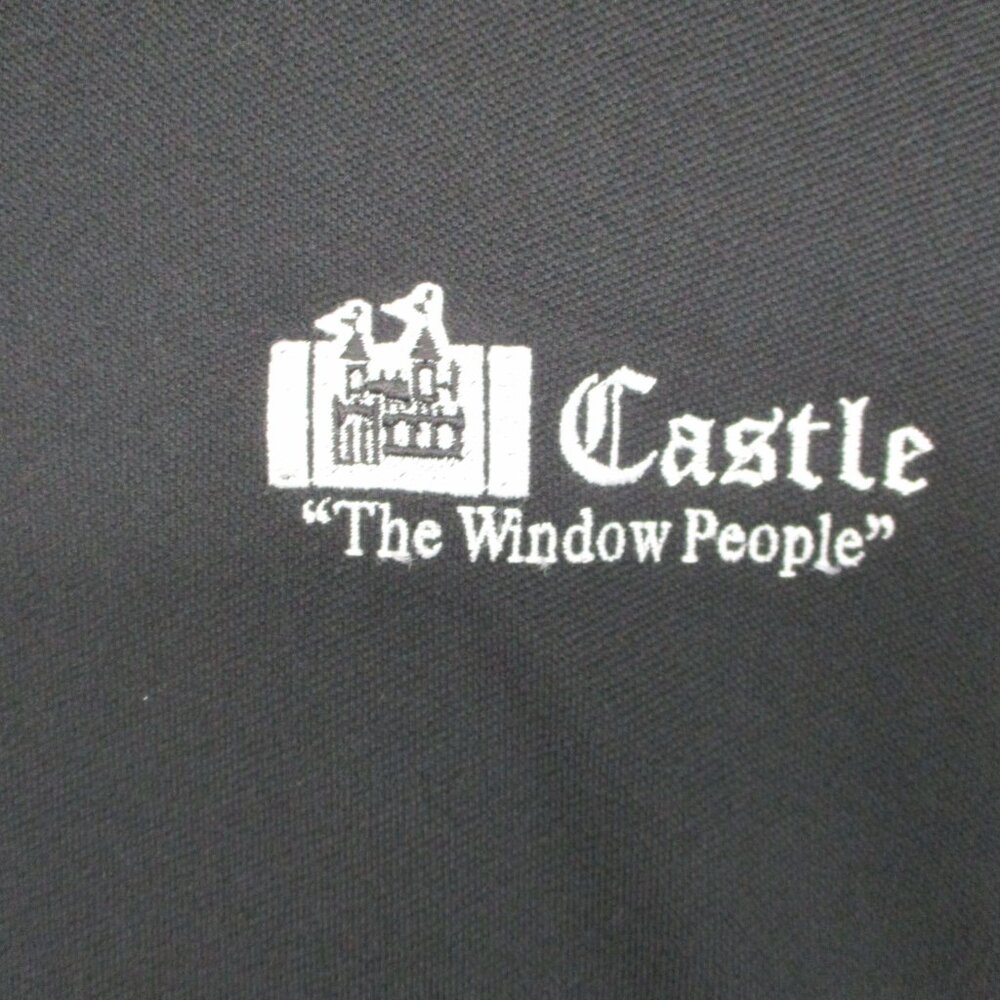 Port Authority White Castle Polo T-Shirt Black Men Size  |‎ 3XL - Picture 6 of 12